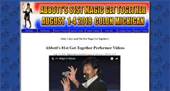 Desktop Screenshot of magicgettogether.com